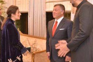 With King Hussain of Jordan and PM Shahid Khaqan Abbasi